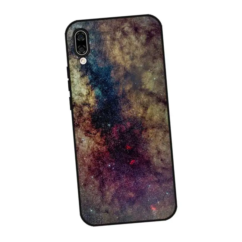P198 космический черный силиконовый чехол для huawei Honor 8C 8X9 10 20i V10 V20 Note10 Max Lite Magic2 |
