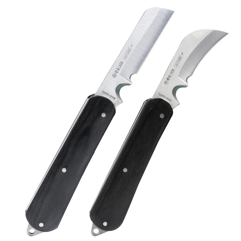 Нож для зачистки проводов LAOA профессиональный складной резец из нержавеющей