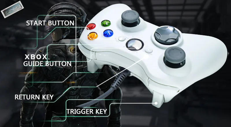 Новый беспроводной/проводной Bluetooth контроллер для Xbox 360 геймпад джойстик X box Jogos
