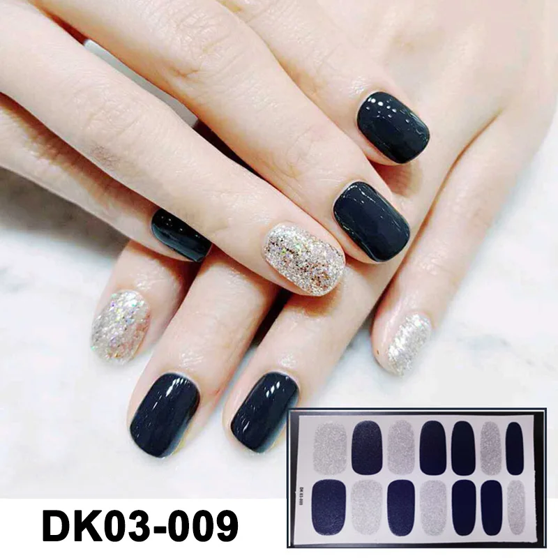 14 шт./лист матовые наклейки для ногтей водостойкие дизайна SK88|Стикеры и наклейки|