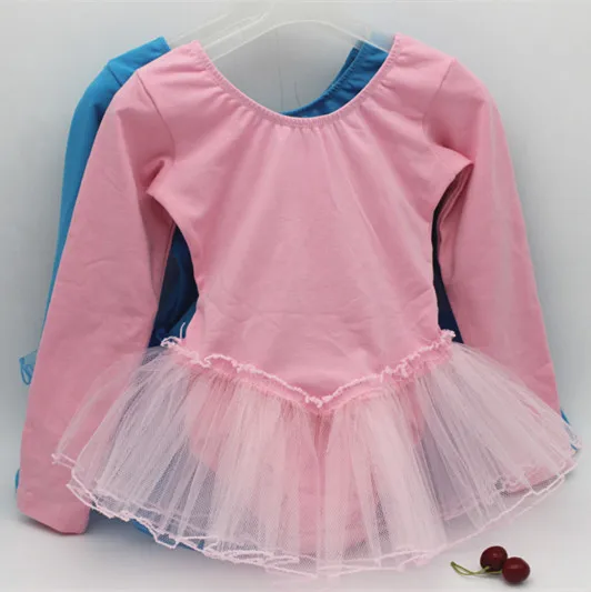 

Children's Ballet Dance Dress Cotton Ballet Gymnastics Leotards Girls Salsa Dance Costume Ballet Tutu Practice Skirt 18