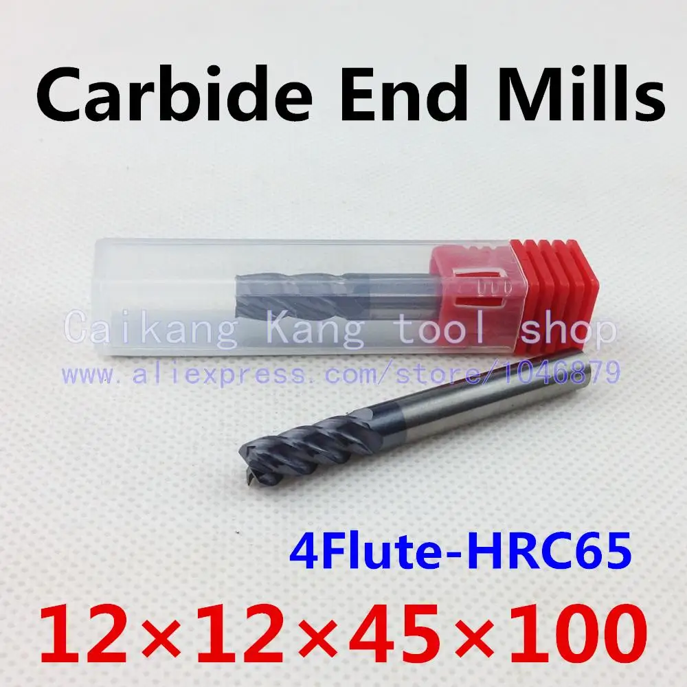 Новая головка с 4 канавками: вольфрамовый стальной резак 12 мм карбидные торцевые