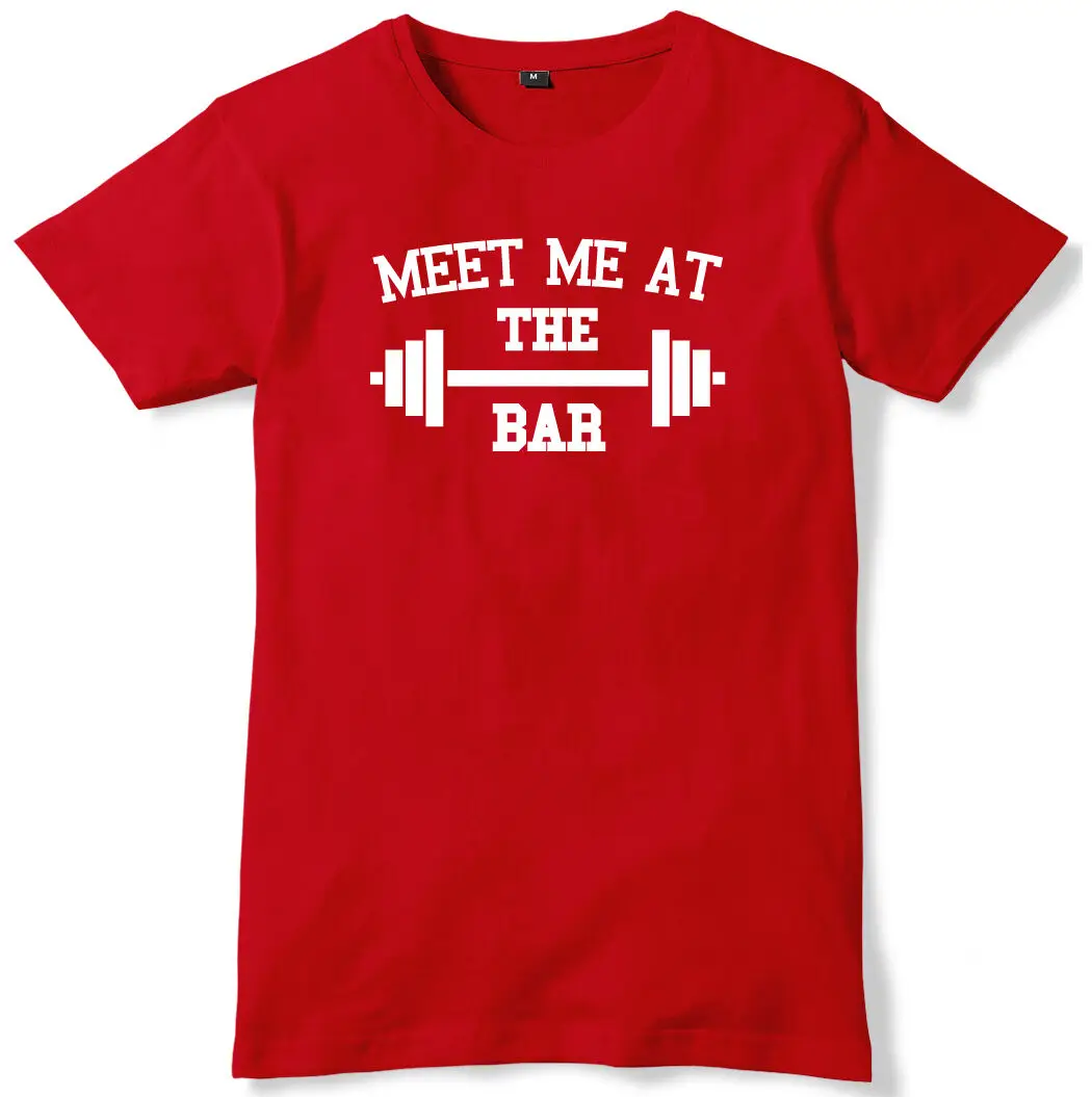 Meet Me At The Bar Мужская забавная футболка унисекс harajuku в стиле хип-хоп | одежда
