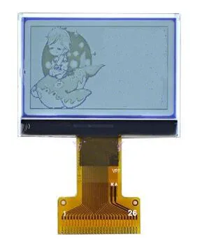 1,8 дюймовый 26P COG 19296 ЖК графический экран ST75256 Привод IC SPI/I2C/параллельный интерфейс 3,3 В синяя/белая подсветка