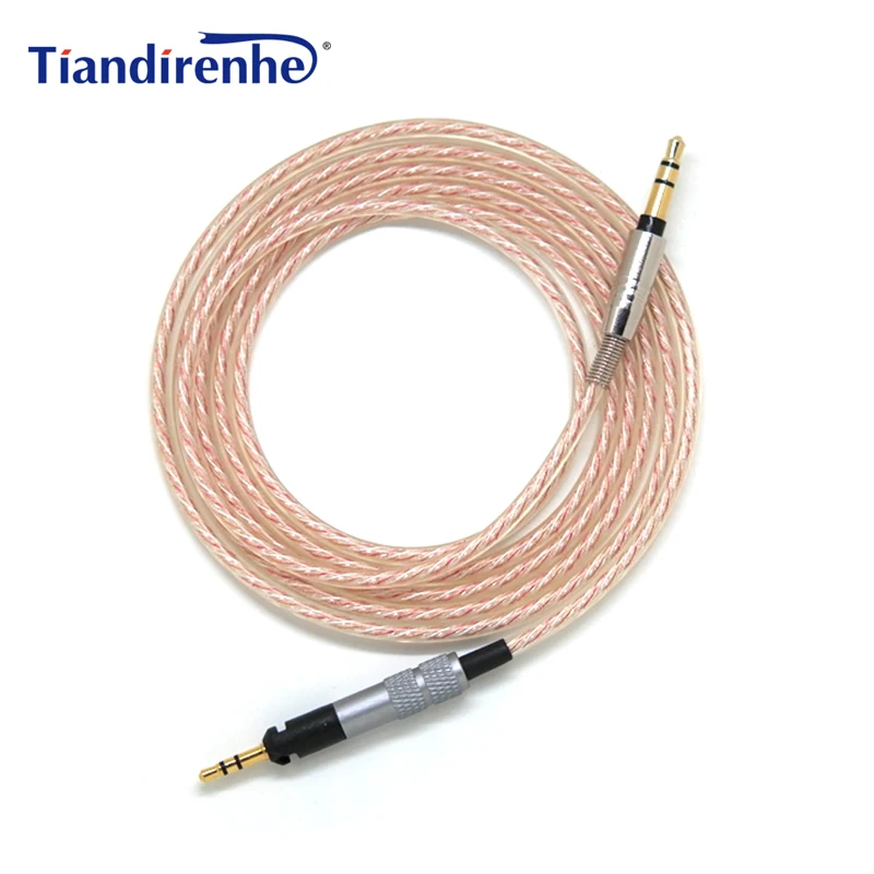 Newst гарнитура Сменный кабель для Sennheiser HD598 HD558 HD518 HD 598 наушники 3 5 мм до 2 стерео Бас
