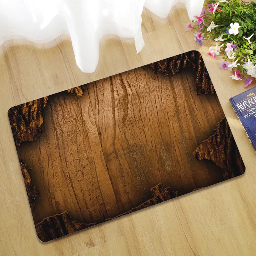 Кокосовый трехдверный коврик уличные коврики резиновый напольный нескользящий