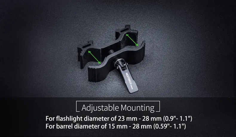 NEXTORCH Tactical Dual Barrel Scope Mount быстрое крепление съемное регулируемое крепление RM85S оптическое крепление