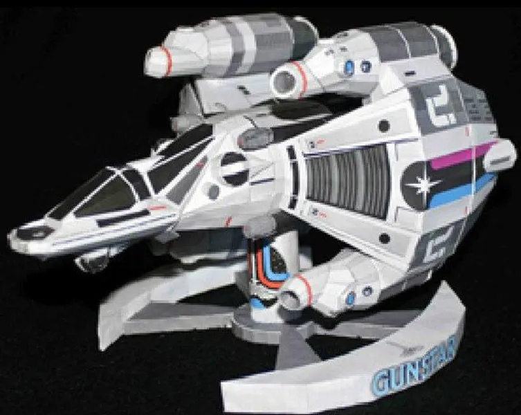 High quality The Last Starfighter Battle ship 3D Paper model kit | Игрушки и хобби