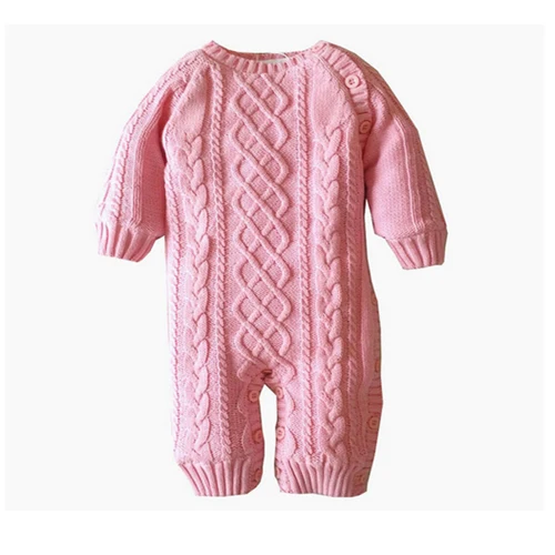 TST0038Pink Детский утепленный Теплый Мягкий комбинезон на осень и зиму; модная детская одежда из хлопка; ATST0038 - Цвет: TST0038Pink