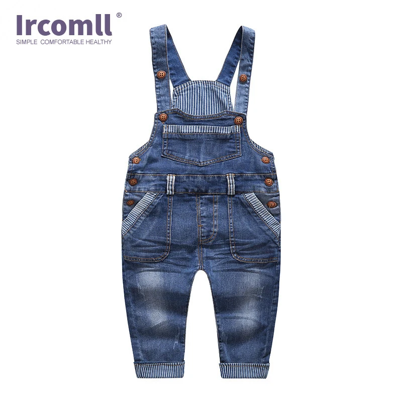Ircomll/джинсовые комбинезоны для детей детские брюки комбинезон в ковбойском стиле
