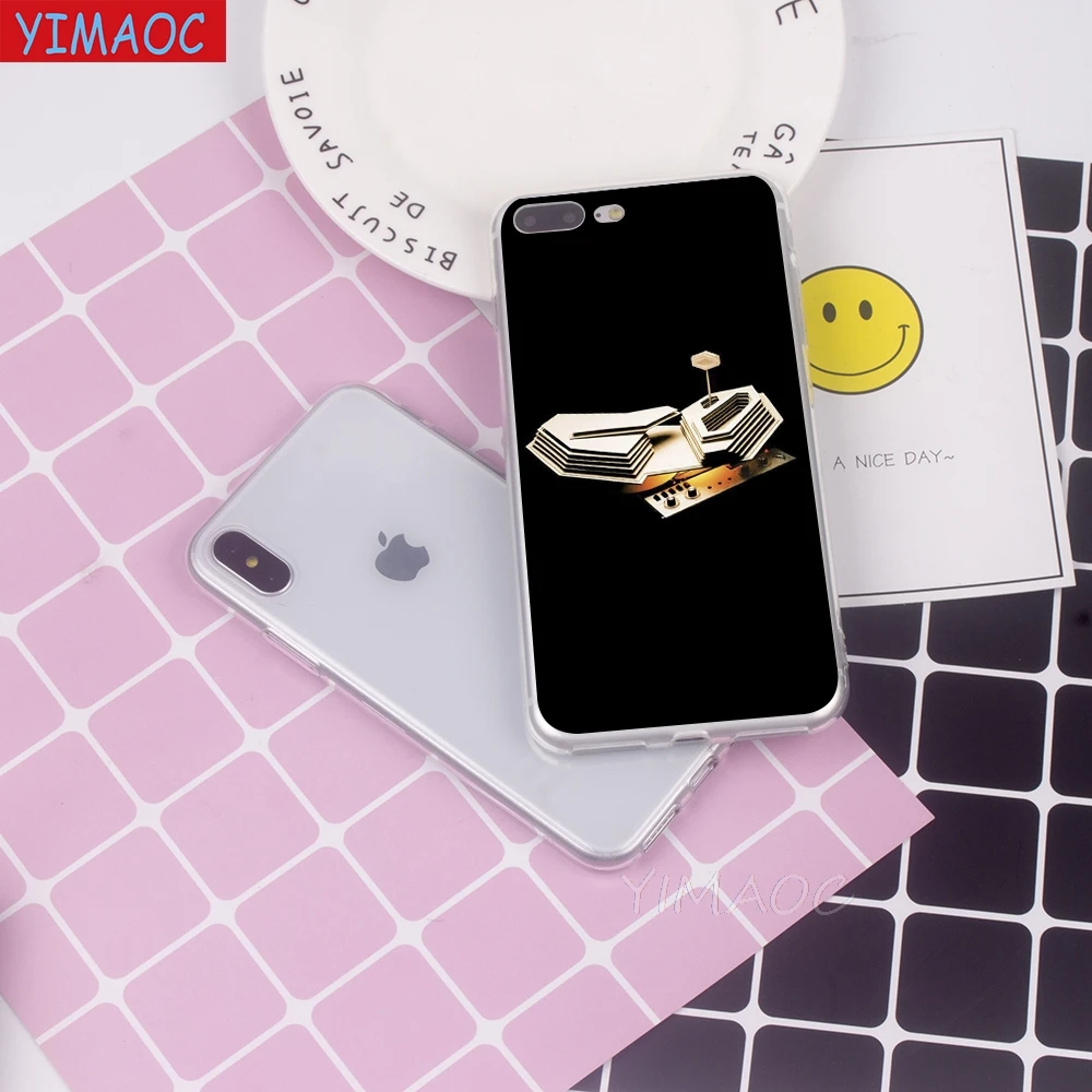 Мягкий чехол YIMAOC Arctic Monkeys из ТПУ и силикона для iPhone 8 7 6 6S Plus 5 5S SE X XR XS 11 Pro Max |