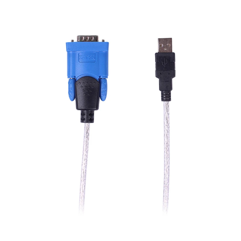 Лучшая цена для Z TEK USB1.1 RS232 преобразование разъем USB Rs232 OBD2 кабель и разъемом