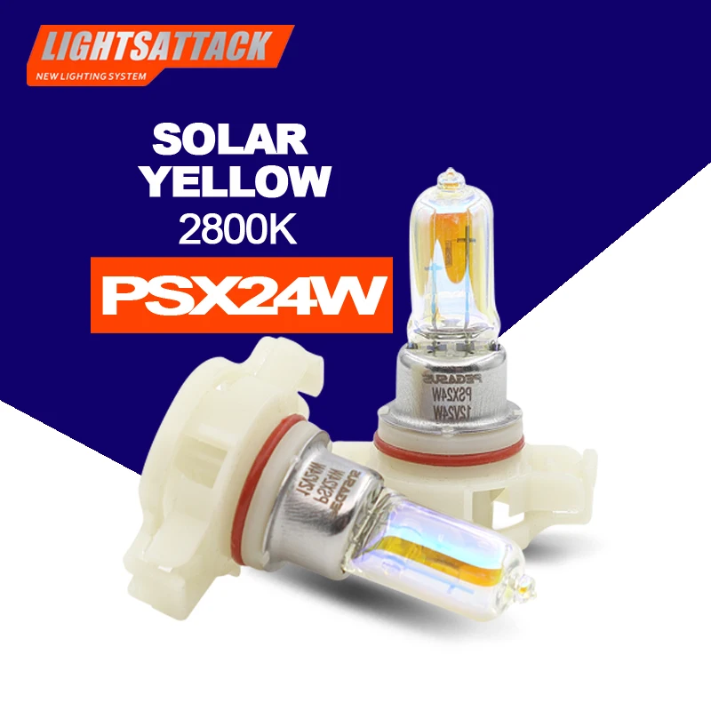 Автомобильная галогенная лампа PEGASUS 2800K PSX24W H16(EU) для передних фар автомобильная