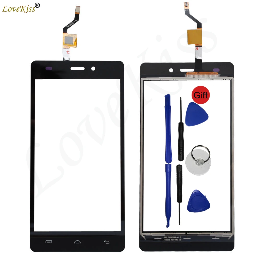 5," сенсорный экран передняя панель Для DOOGEE X5 Pro X5S X5Pro сенсорный экран сенсор ЖК-дисплей дигитайзер внешняя стеклянная крышка Замена