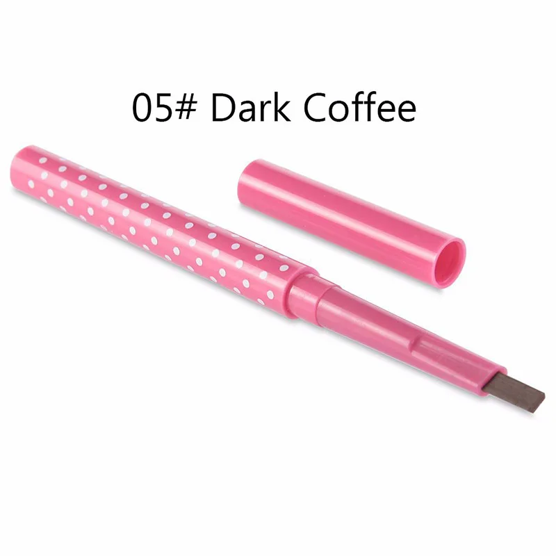 1PC Waterproof Permanent Powder Pen Makeup Eyebrow Pencil+3 Shape Stencils Tool with Stencil | Красота и здоровье