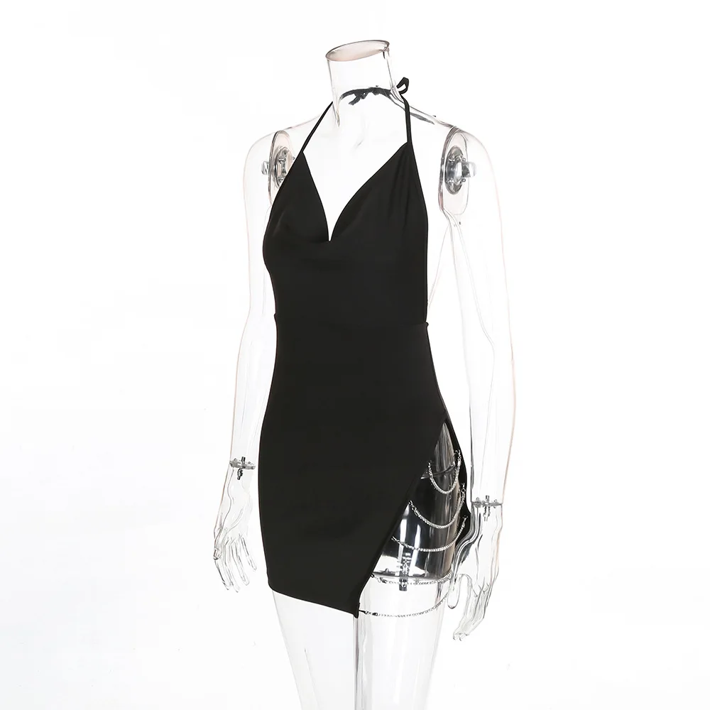 Бар певица DJ Красное Платье Сексуальный Слинг открытая спина ночной клуб