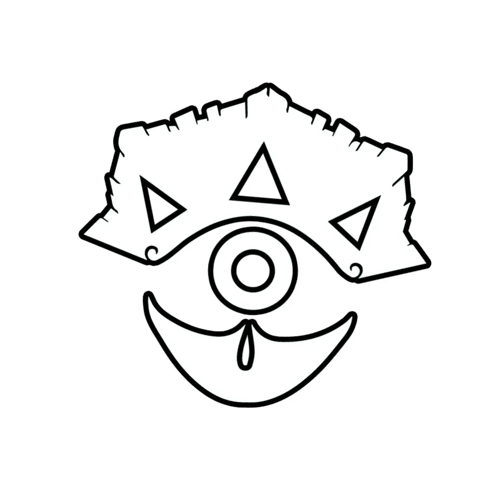 

Majora's Mask Eye of Truth Vinyl Sticker Decal Removable Car Body Pattern Decor Waterproof Stickers L556