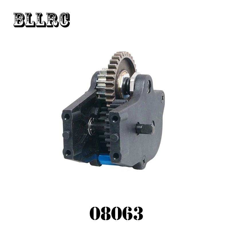 RC автомобилей 1/10 HSP 08063 редуктор с металлической diff. Шестерни коробка для 1:10 4WD