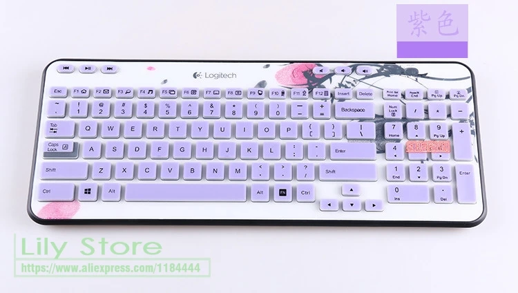 Для logitech MK365 MK360 K365 K360 Беспроводная настольная Пылезащитная пленка силиконовая Пылезащитная Механическая Защитная крышка для клавиатуры