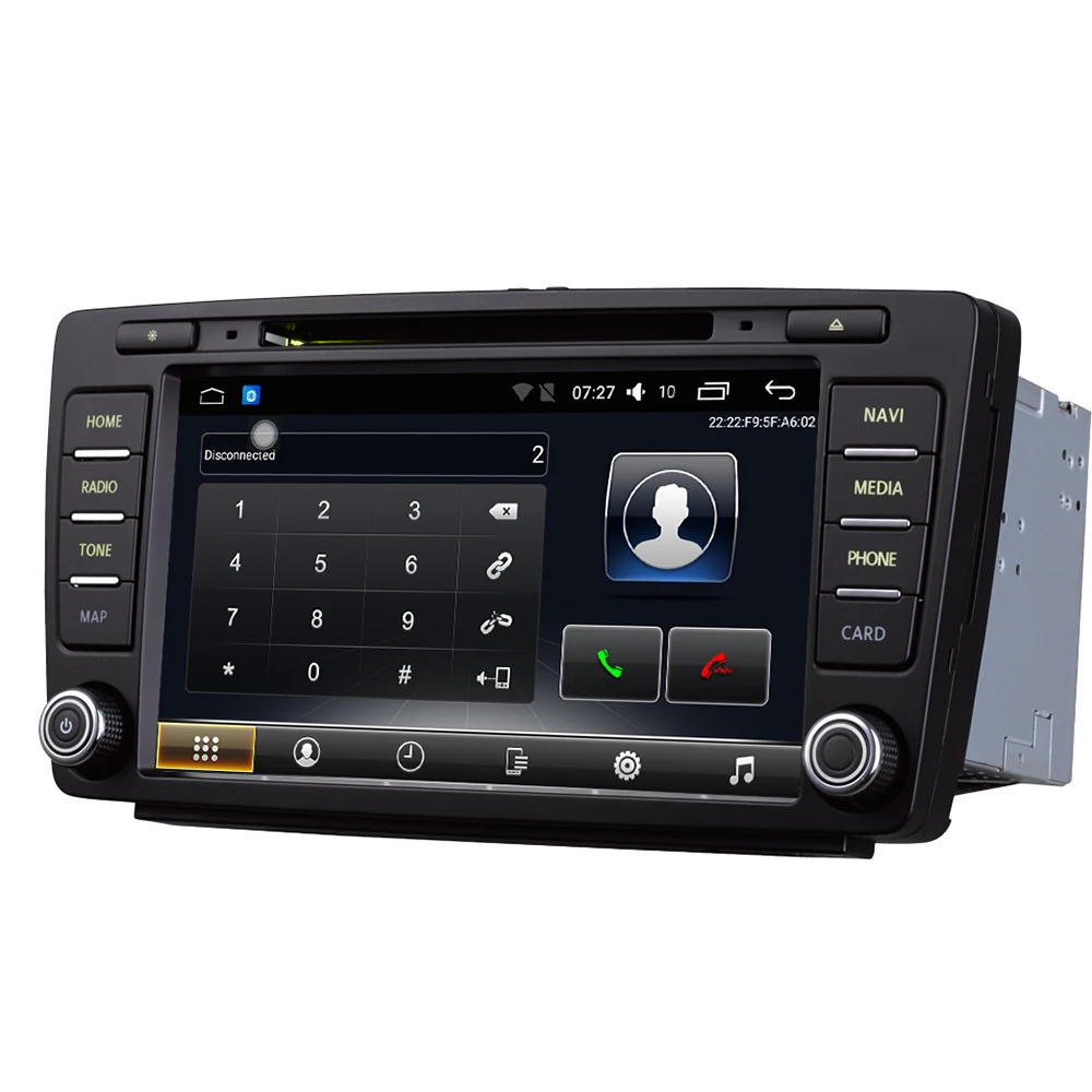 8 &quotAndroid 7 1 автомобильный dvd-плеер 2 Din Bluetooth WiFi автомобильное радио GPS навигация для