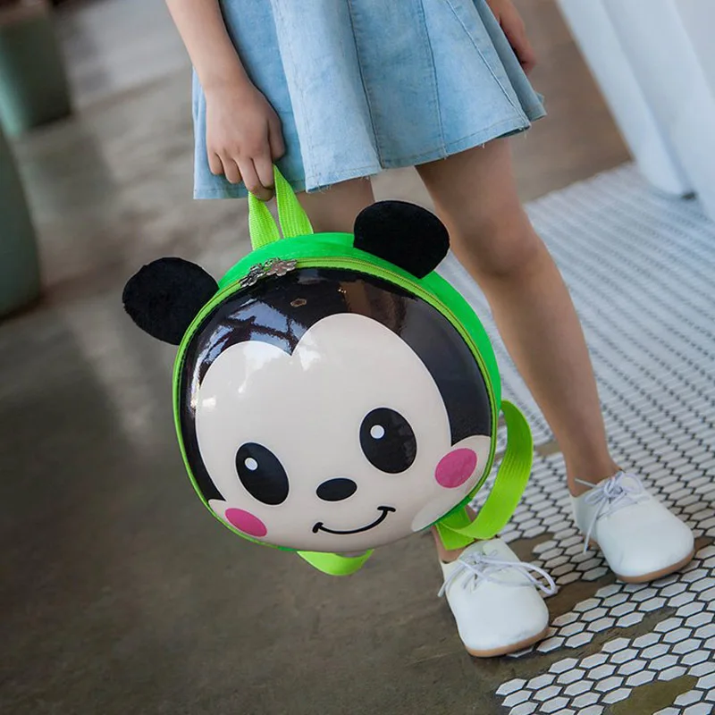 Рюкзак с Микки Маусом disney для детей 3D Kawaii Eggshell рюкзаки маленьких девочек и