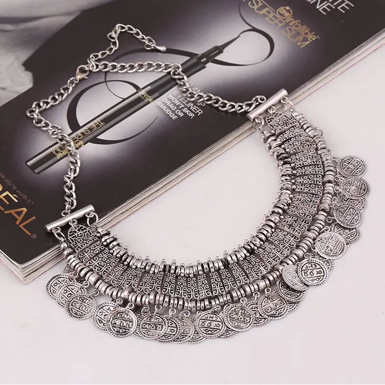 Moonso новые Преувеличенные Роскошные Короткие ожерелья и подвески в винтажном