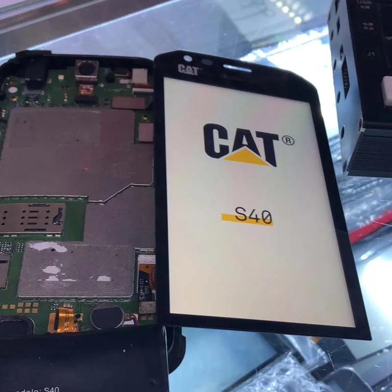 4 7 ''для Caterpillar CAT S40 ЖК дисплей с сенсорным экраном дигитайзер Замена для