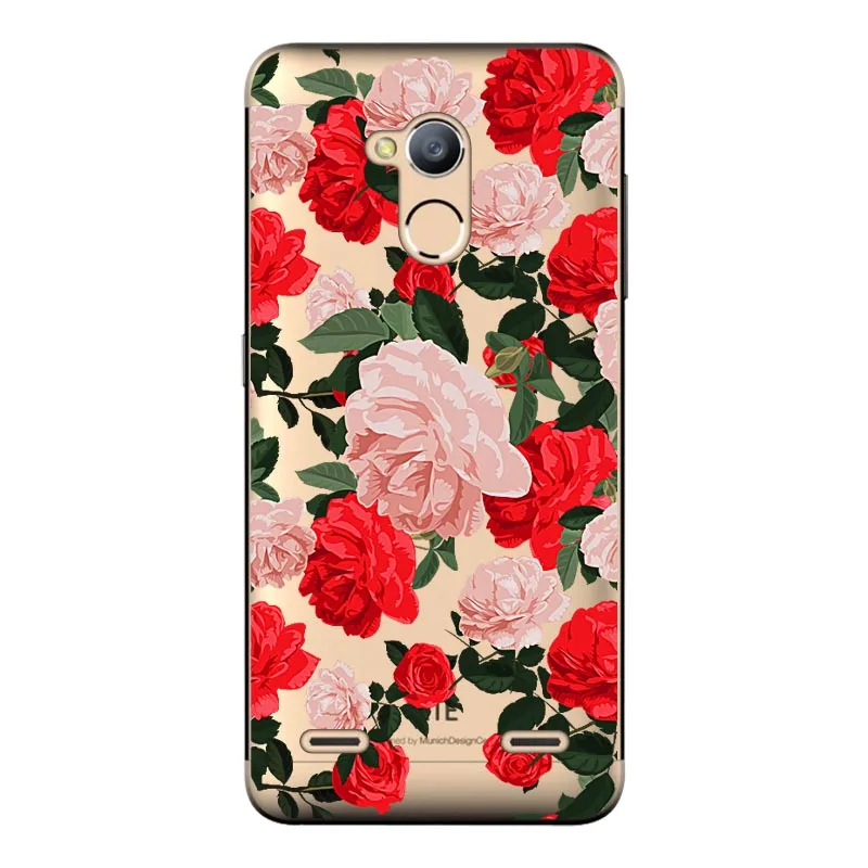j CROWNPRO Мягкий силиконовый чехол для zte Blade V7 Lite чехол цветной чехол с рисунком для zte Blade V7 Lite чехол TPU - Цвет: j