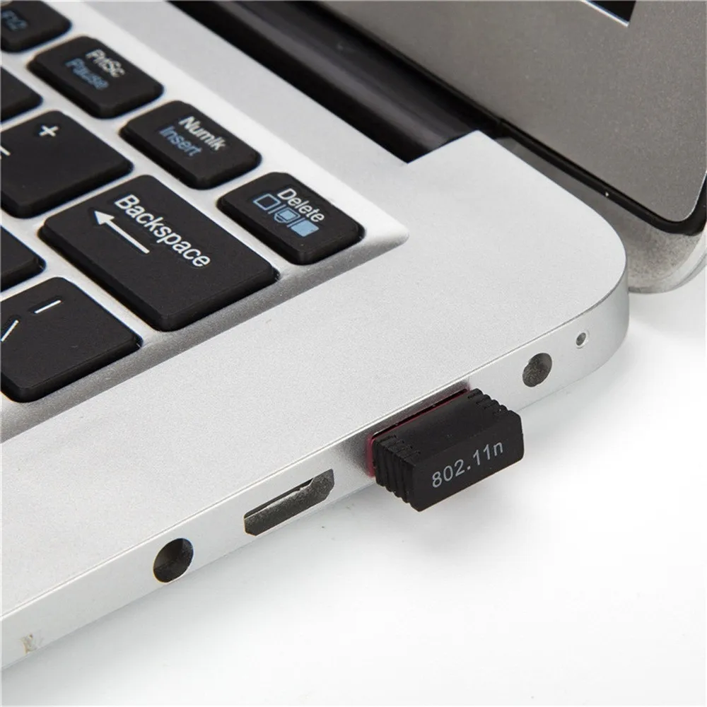 Мини USB 2 0 802.11n 150 Мбит/с Wifi сетевой адаптер для ПК Windows Linux Dec11 | Электроника
