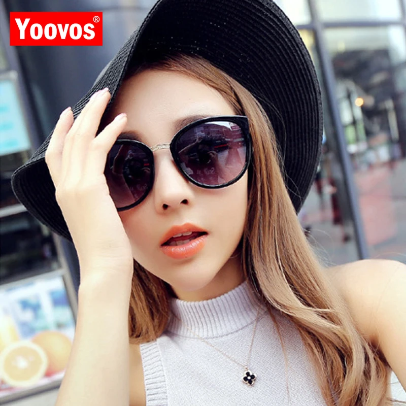 Yoovos 2021 роскошные солнцезащитные очки в большой оправе женские брендовые