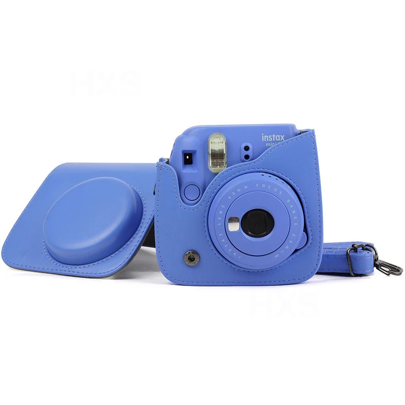 Чехол для Камеры Fujifilm Instax Mini качественная сумка через плечо из искусственной кожи с ремешком для Fuji Instax Mini 9, Instax Mini 8