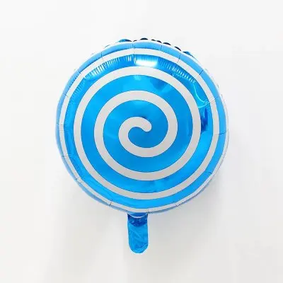as picture 10pcs 10 шт./лот, цветные шары из фольги для конфет, 18 дюймов, круглые алюминиевые шарики для леденцов, кубик, Подарочная коробка, свадебные украшения для детской вечеринки - Цвет: as picture 10pcs