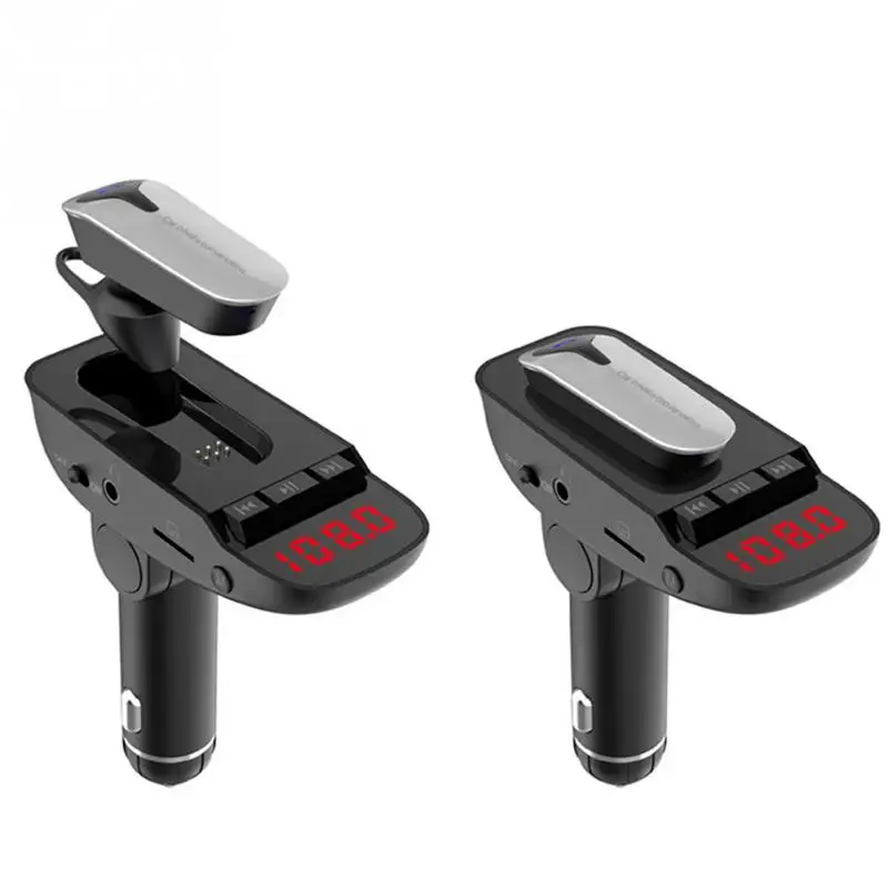 FM передатчик Aux модулятор Bluetooth Handsfree Car Kit автомобильный аудио mp3-плеер с 3.1A