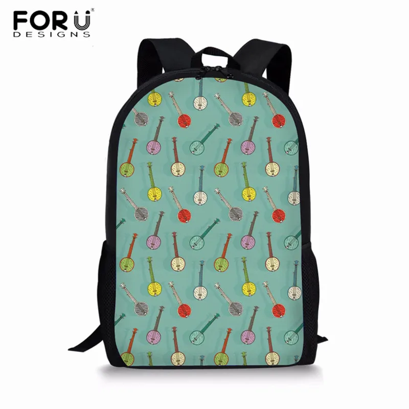 FORUDESIGNS/рюкзак с музыкальным пианино для женщин; повседневный рюкзак для подростков; школьные сумки для мальчиков и девочек; mochila mujer; женский рюкзак для путешествий - Цвет: Z2572C