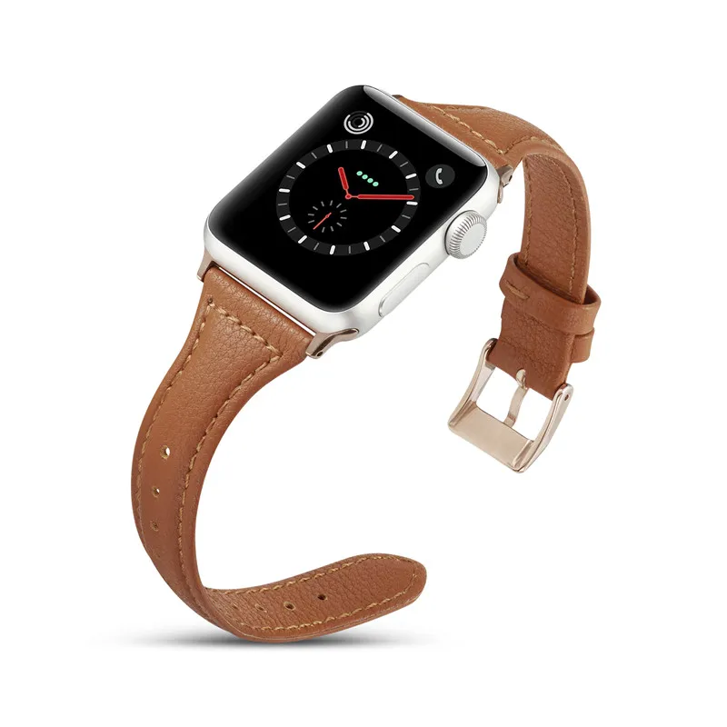 Розовый ремешок для iWatch 4 Band 42 мм 44 мм, VIOTOO женский тонкий спортивный браслет из натуральной кожи для Apple Watch