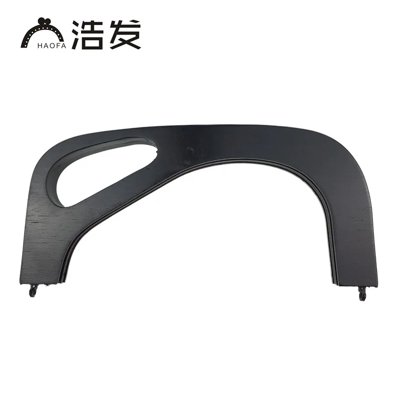 HAOFA 2018 New Arrive 25cm Wooden Bag Frame Handbag Frames Accessories For Bags Evening Wood Handle | Багаж и сумки