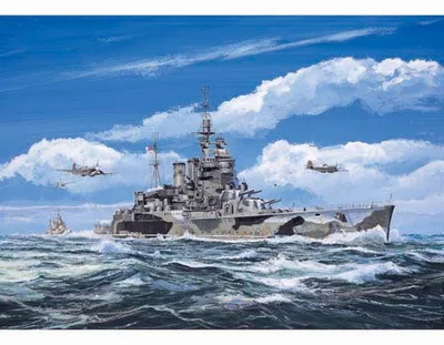 Пластиковая модель Trumpeter 1/700 05764 HMS Battle Cruiser Renown 1942|kit tube|kit commercialmodel parts |