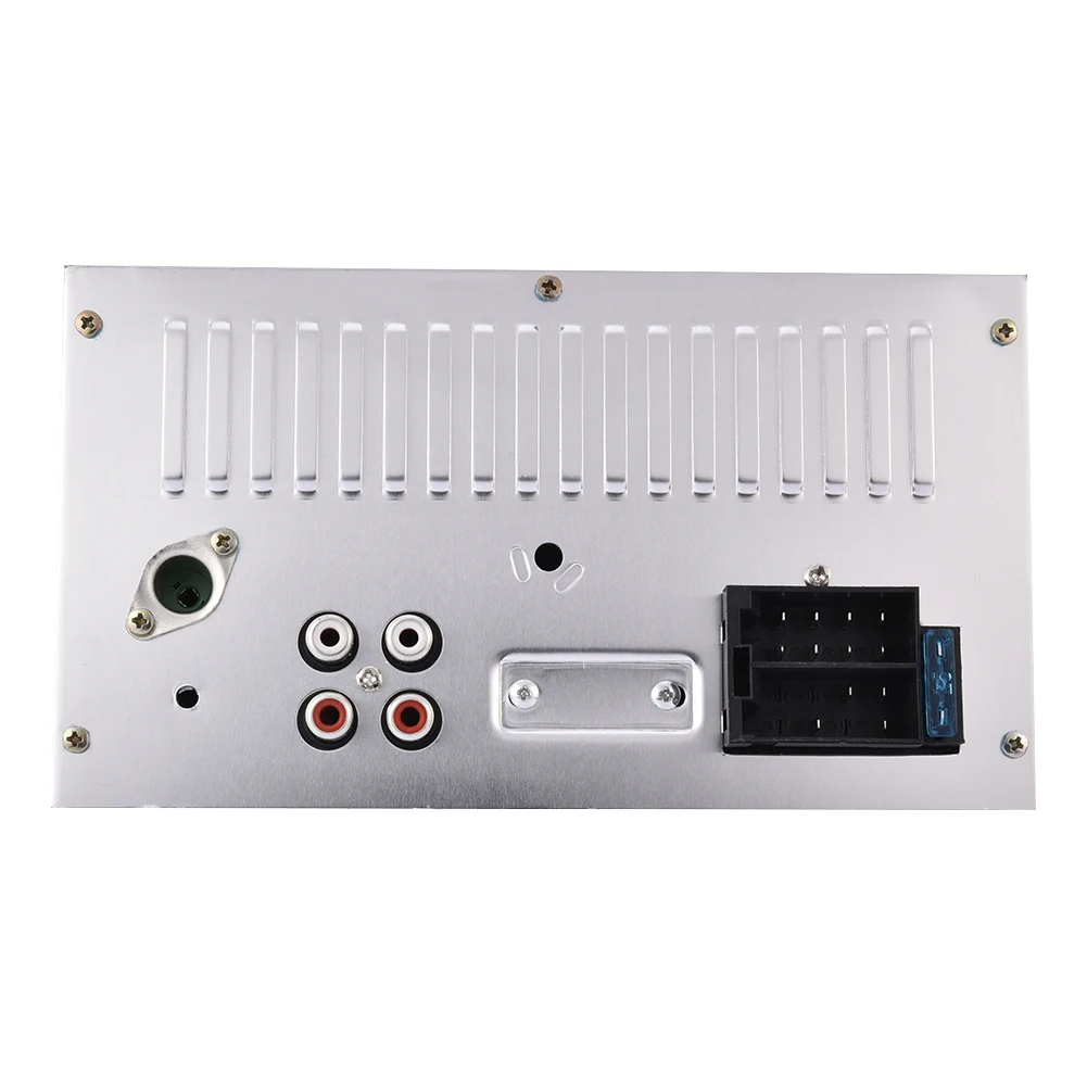 2 Din 12V автомобильный MP3 мультимедийный плеер 7 цветов с Подсветкой Bluetooth автомобильный стерео радио FM Aux вход приемник USB/SD MP3 ISO