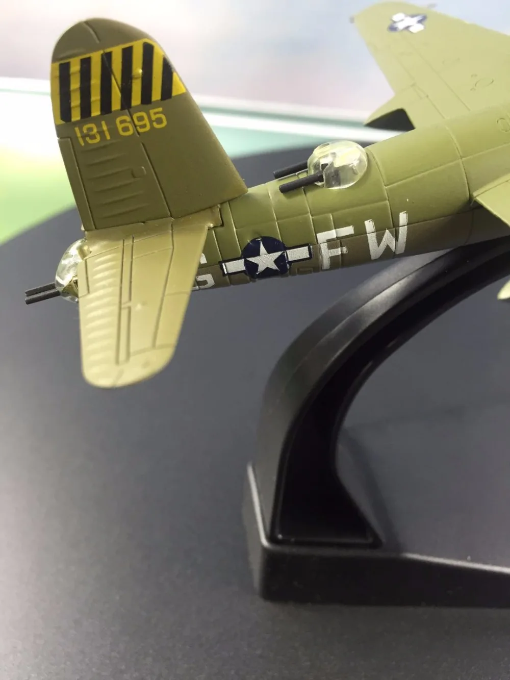 Сплав моделирование B-26B Мародер Бомбер, Коллекционная модель сплава игрушки самолет, Diecasts Самолеты игрушки