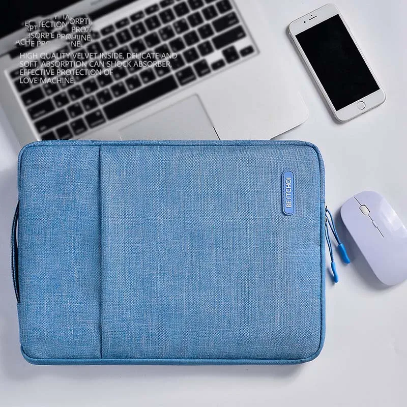 Чехол для ноутбука huawei Matebook 13 Magicbook 14 кейс для ноутбука lenovo Macbook Air 13 microsoft Surface Pro 6 - Цвет: Blue