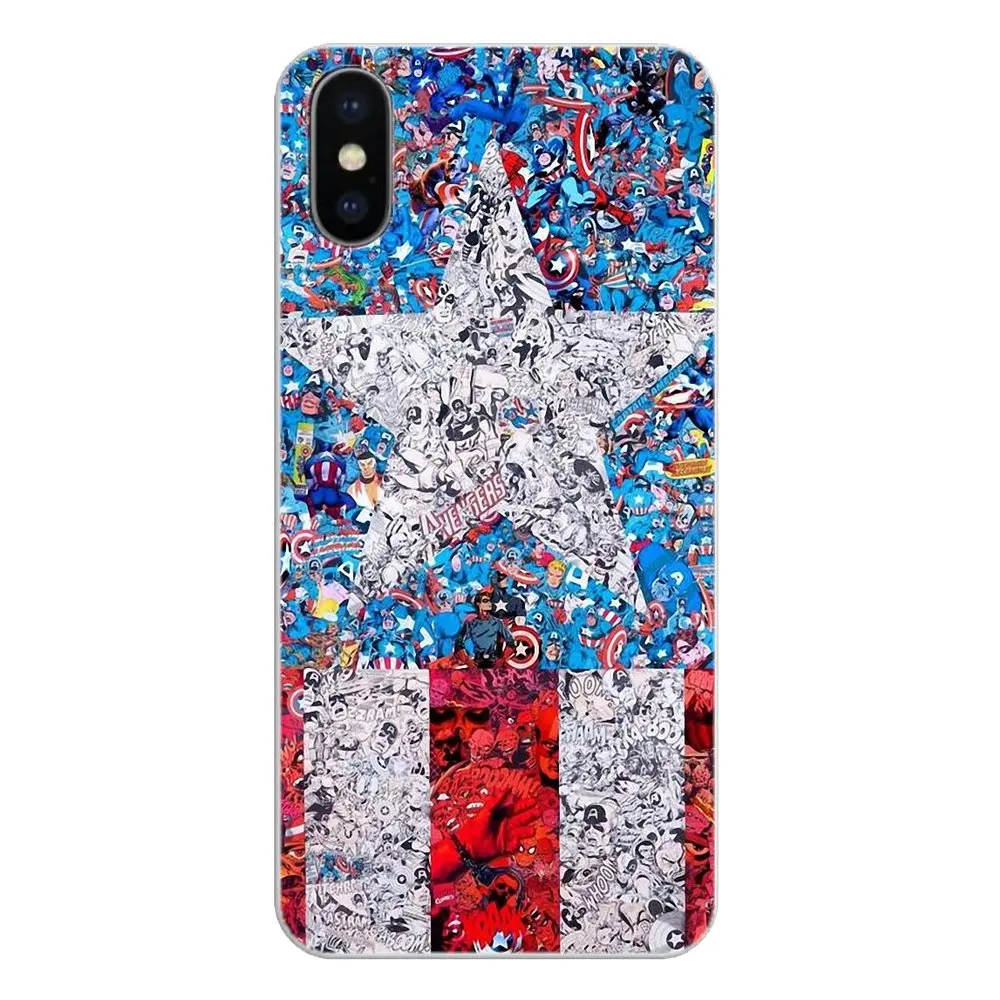 Все Супер Герои головоломка коллаж dc comics для Xiaomi Mi A1 A2 5X 6X 8 lite SE Pro Max Mix 2 2S 3 Mi5 Mi5S
