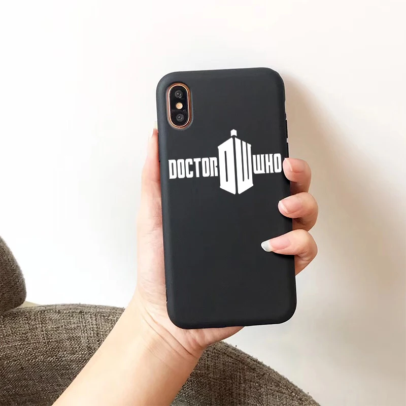 Доктор Кто мягкий силиконовый карамельный цвет крышка tardis чехол для телефона для iPhone X XR XS MAX 6 7 8 plus 6s для Apple лучший корпус