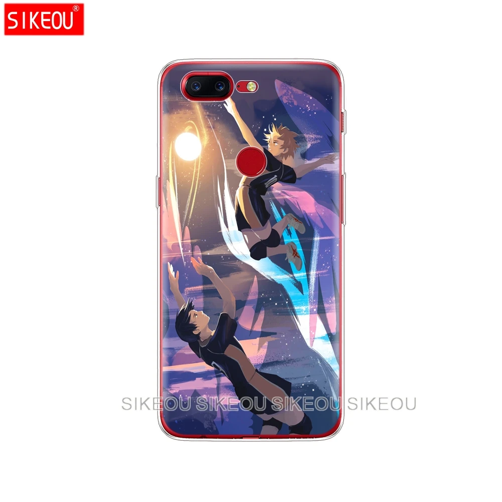 Силиконовый чехол для телефона Oneplus one plus 6 5 т 3 A3000 A5000 кошмарным Хината атаки Аниме