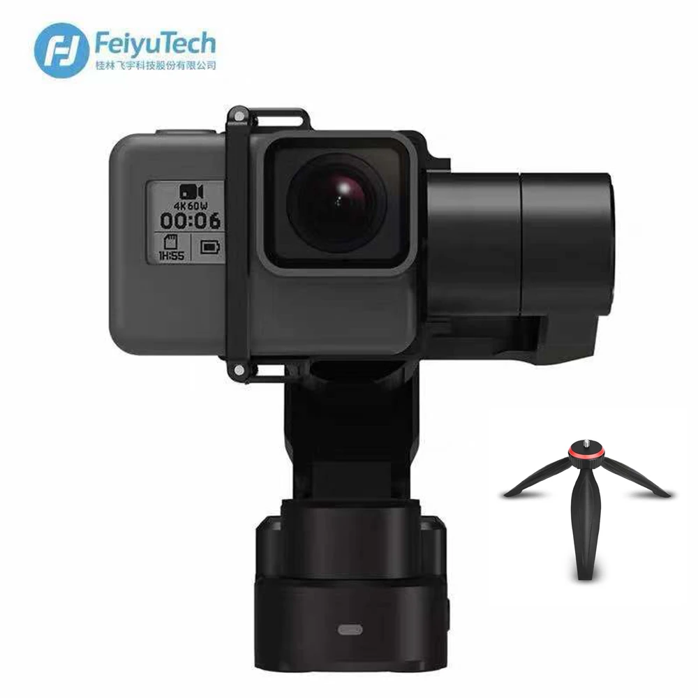 Водонепроницаемый 3-осевой стабилизатор FeiyuTech WG2X Feiyu переносной шарнирный для Gopro