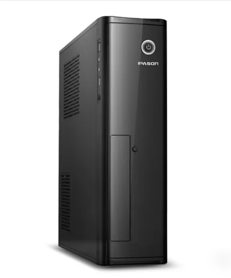 Intel Настольный ПК IPASON Самый дешевый процессор G4900 безвентиляторный мини ПК Windows 10 Barebone компьютер DDR4 4G 240G SSD HTPS WiFi HDMI VGA