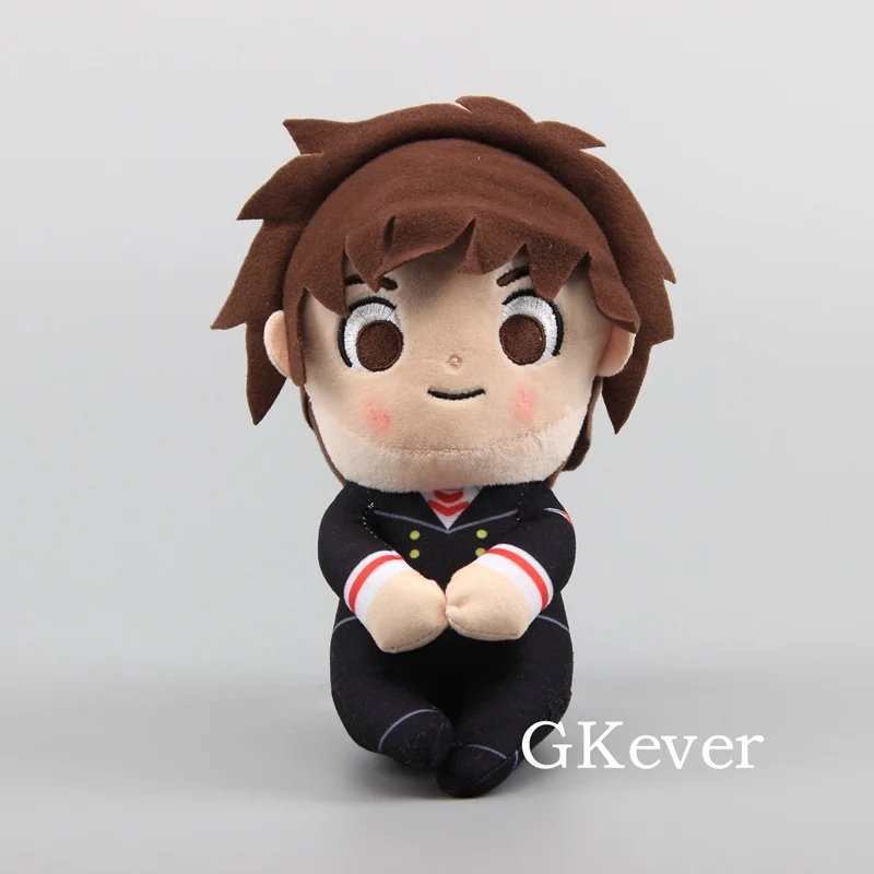 LI SYAORAN Аниме 4 стиля карты Captor Сакура плюшевая кавайная игрушка Kinomoto Сакура ли Syaoran мягкие куклы " 22 см - Цвет: LI SYAORAN