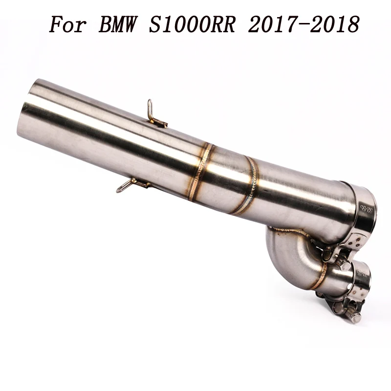 Для Мотоцикла BMW S1000RR S1000XR S1000R 2017 2018 51 мм выхлопная средняя труба Соединительная
