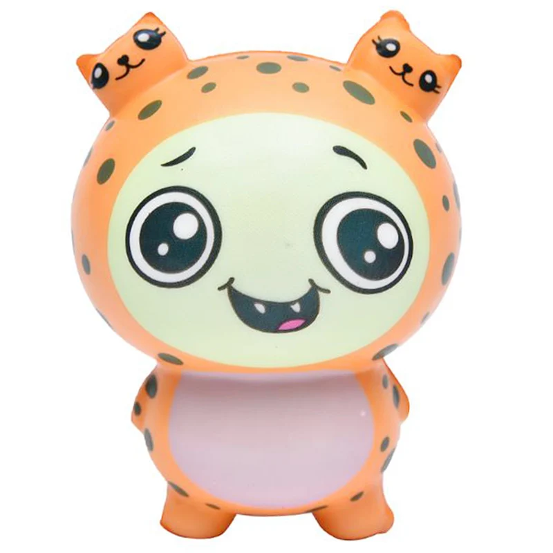 Гигантский красочный Ленивец мягкий медленно поднимающийся Kawaii кукла Ароматизированная облегчение стресса мягкая сжимающая игрушка Забавная детская игрушка подарок для детей - Цвет: Cat