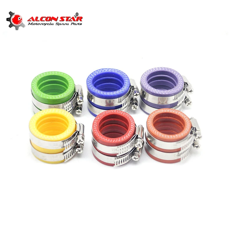 Alconstar 35mm мотоциклетный карбюратор резиновый переходник впускная труба для 21 24 26 28