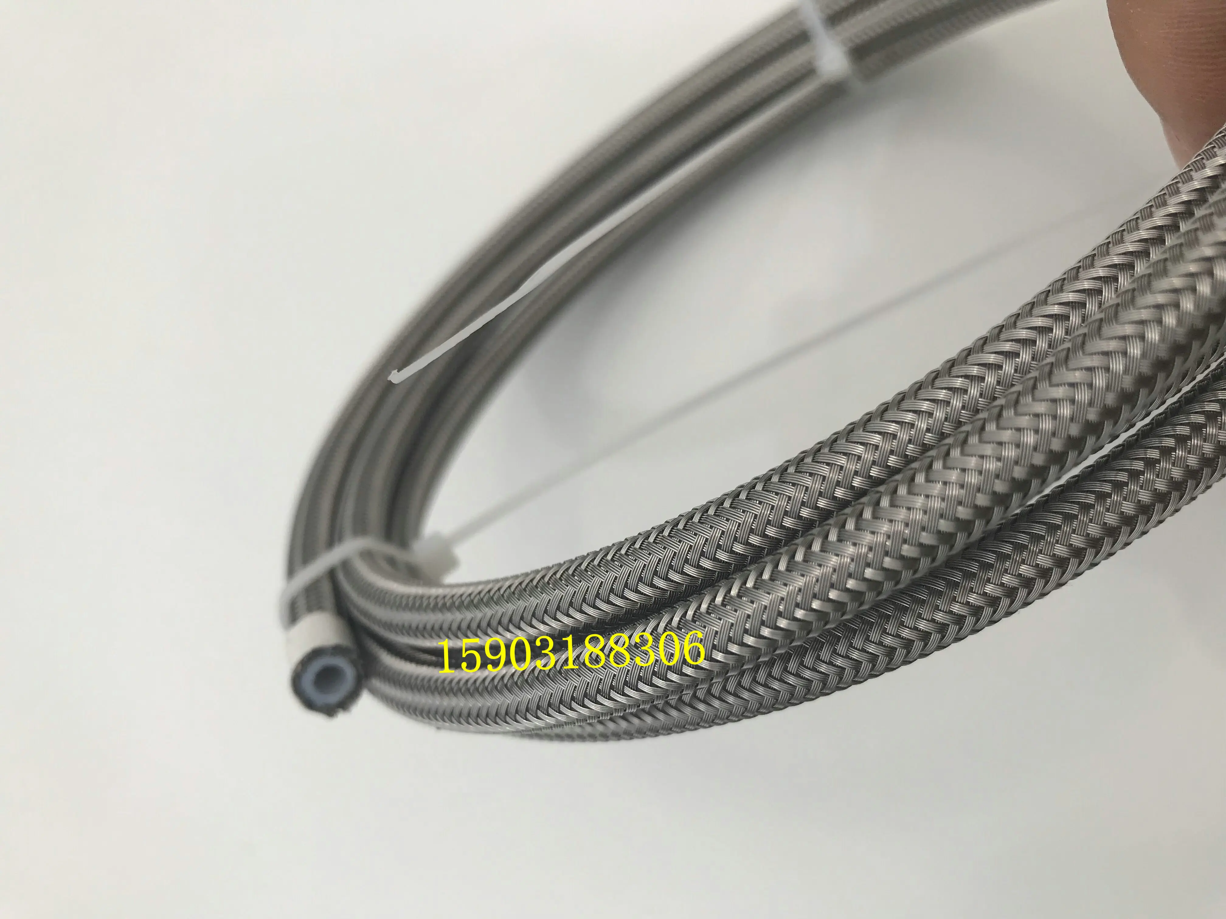 Тормозной шланг AN3 ID:1/8 "с оплеткой SS PTFE Гидравлический тормозной для